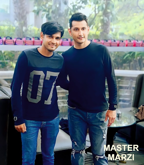 Sujal Sir with a Sparkle Dance Crew student